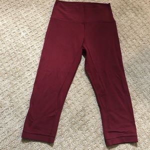 Cropped lululemon align leggings